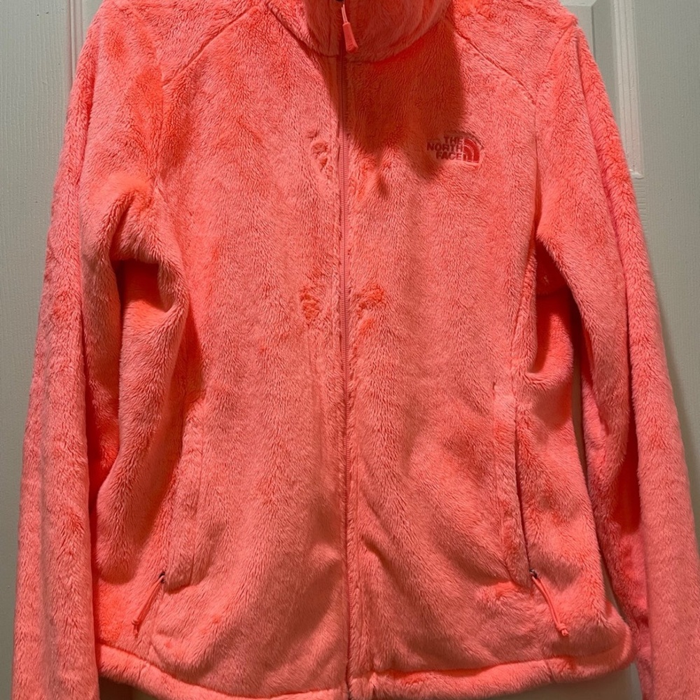 The North Face Vibrant Pink Fleece Jacket